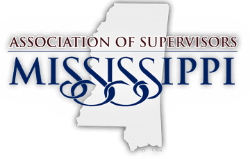 the logo for the Association of Supervisors of Mississippi